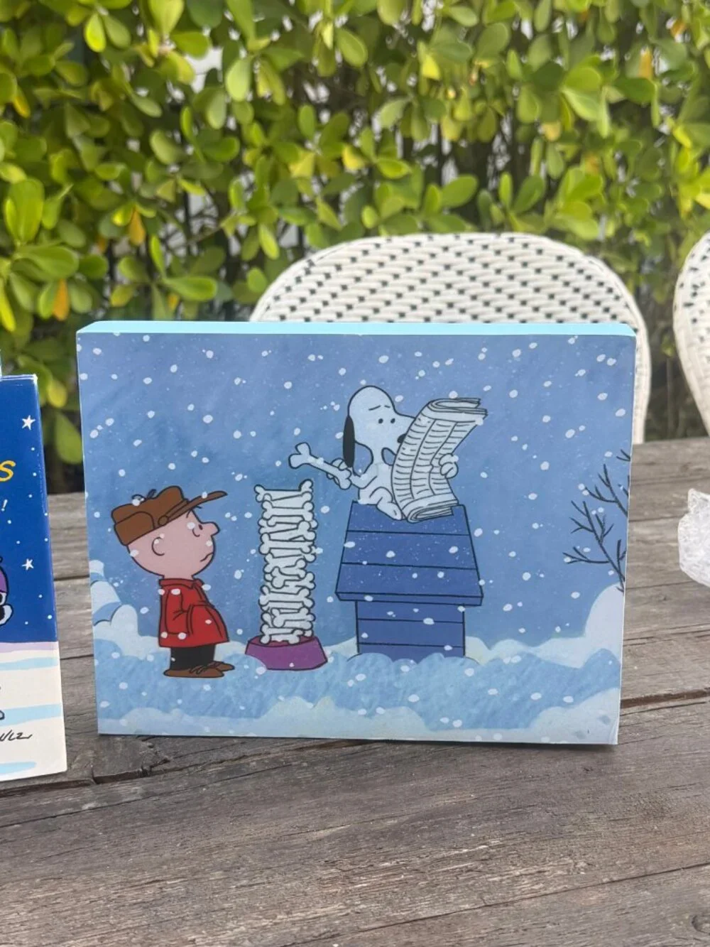 Hallmark The Joy of Peanuts Christmas 50 Years of Holiday Comics Snoopy Art LOT